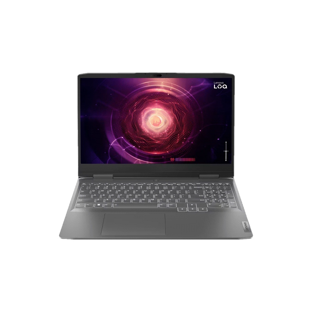 fastrax_107679_69307ca731792.jpg NOTEBOOK LENOVO LOQ 82XT001NUS R7 GAM 3.8/8G/512SSD/4050-6G/W11H/15.6" FHD/GRIS - Imagen 1