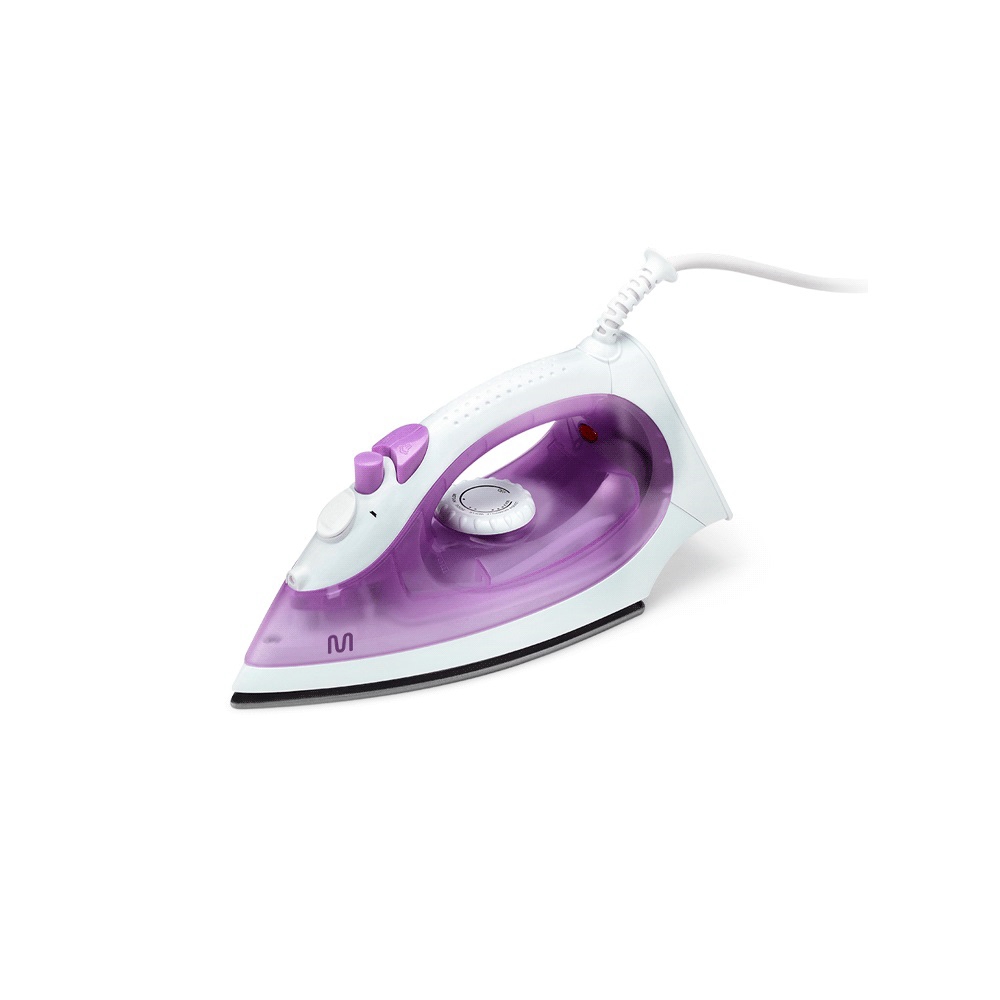 fastrax_107686_69307cb0014e7.jpg PLANCHA A SECO/VAPOR MULTILASER 2000W 220V ANTIADHERENTE HO463 MORADO - Imagen 1