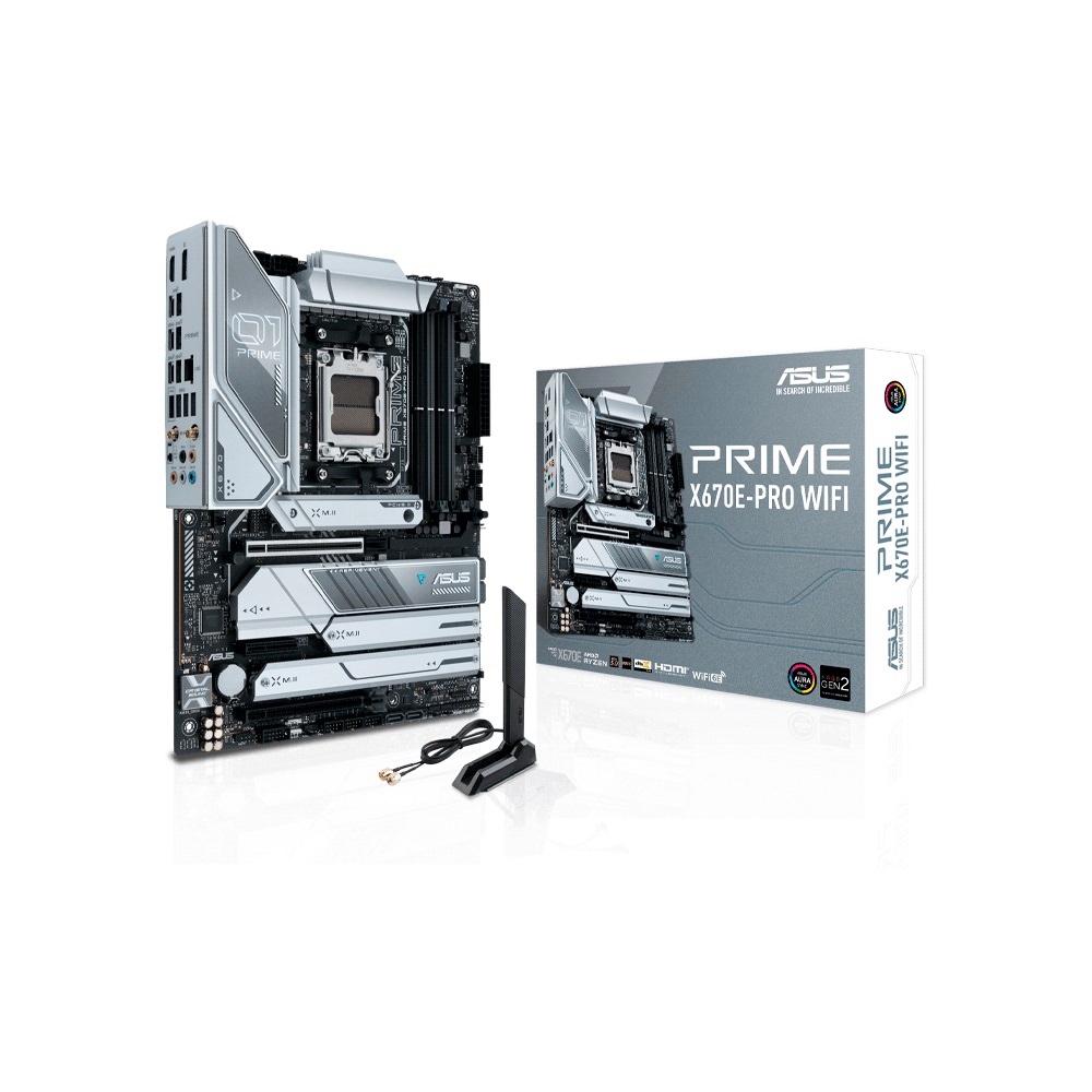 fastrax_108294_69307e5df0f61.jpg PLACA MADRE ASUS AM5 X670E-PRO WIFI PRIME DDR5 S/R/HDMI/DP/4M2/USB/ATX - Imagen 1