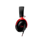AURICULAR CON MICROFONO GAMER HYPERX 727A9AA CLOUD III USB-C/USB-A/3.5MM/ROJO-NEGRO - Imagen 3