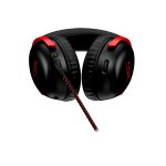 AURICULAR CON MICROFONO GAMER HYPERX 727A9AA CLOUD III USB-C/USB-A/3.5MM/ROJO-NEGRO - Imagen 4