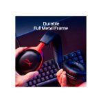 AURICULAR CON MICROFONO GAMER HYPERX 727A9AA CLOUD III USB-C/USB-A/3.5MM/ROJO-NEGRO - Imagen 5