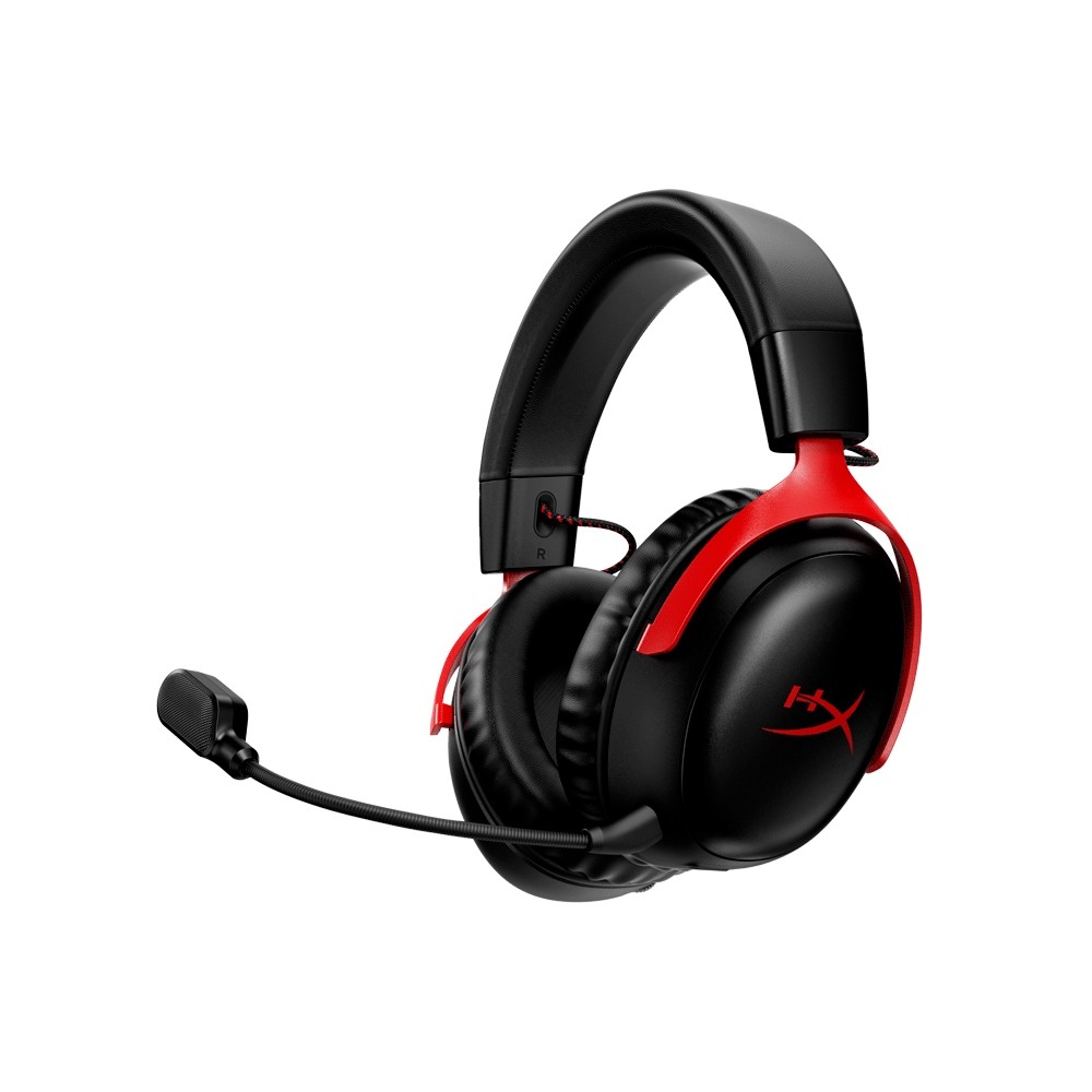fastrax_109451_693080eeb93e9.jpg AURICULAR CON MICROFONO GAMER HYPERX 77Z46AA CLOUD III WIRELESS HEADPH 3.5MM/ANC/ROJO-NEGR - Imagen 1