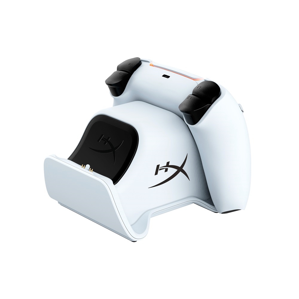 fastrax_109529_6930812002e28.jpg ESTACION DE CARGA HYPERX 51P68AA CHARGEPLAY DUO P/ 2 CONTROLES PS5 USB/BLANCO - Imagen 1