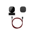 WEBCAM HYPERX 75X30AA VISION S 8MP/4K/UHD/USB/NEGRO - Imagen 5