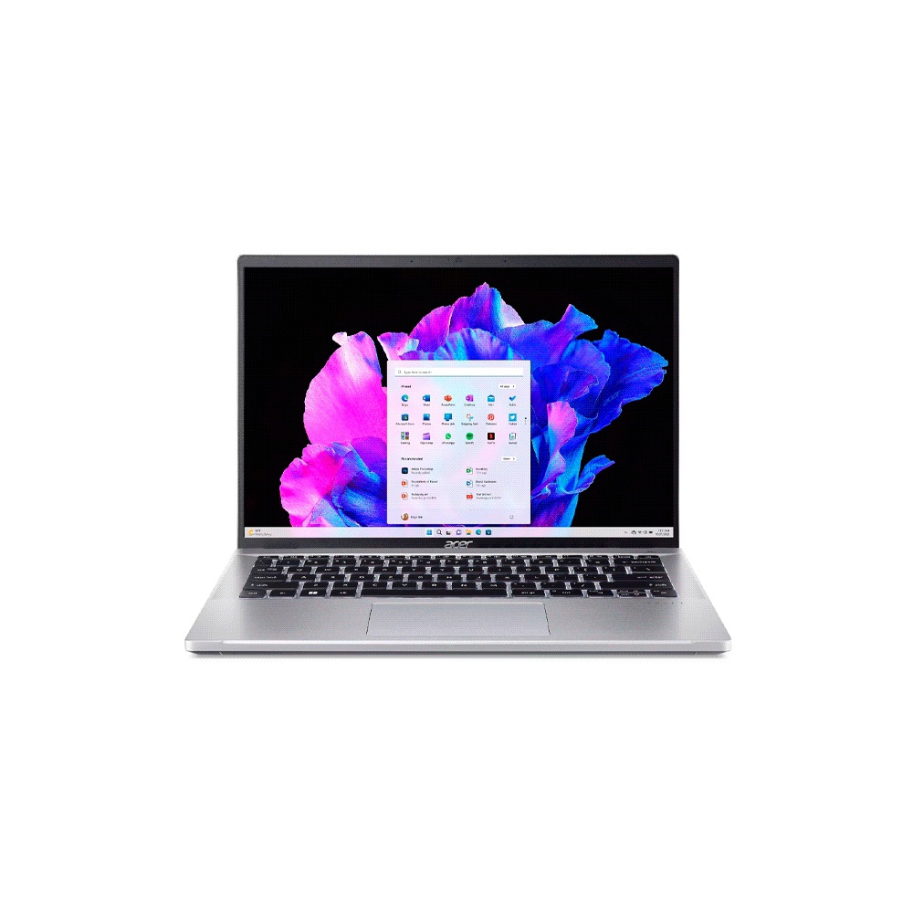 fastrax_109840_693082014a5d0.jpg NOTEBOOK ACER SWIFT GO SFG14-71T-728K I7 1.7/16G/1TB/W11H/14" FHD IPS TOU/PLATA - Imagen 1