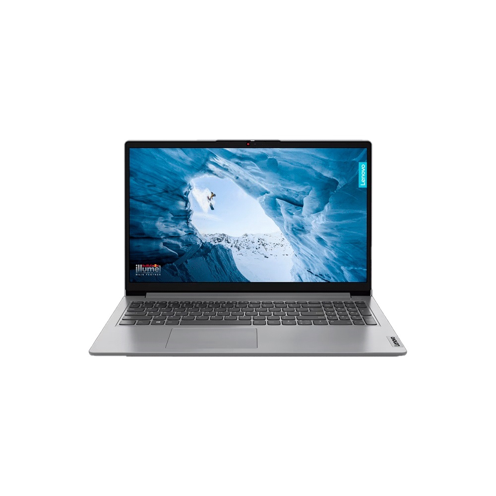 fastrax_109918_6930821e7fcb6.jpg NOTEBOOK LENOVO IDEAPAD 1 82V6007ECF CEL 1.1/4G/128EMMC/W11H/14" HD/GRIS - Imagen 1