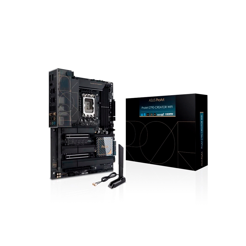 fastrax_110068_693082758625c.jpg PLACA MADRE ASUS 1700 PROART Z790-CREATOR WIFI DDR5 S/R/HDMI/DP/4M2/USB3.2/ATX - Imagen 1