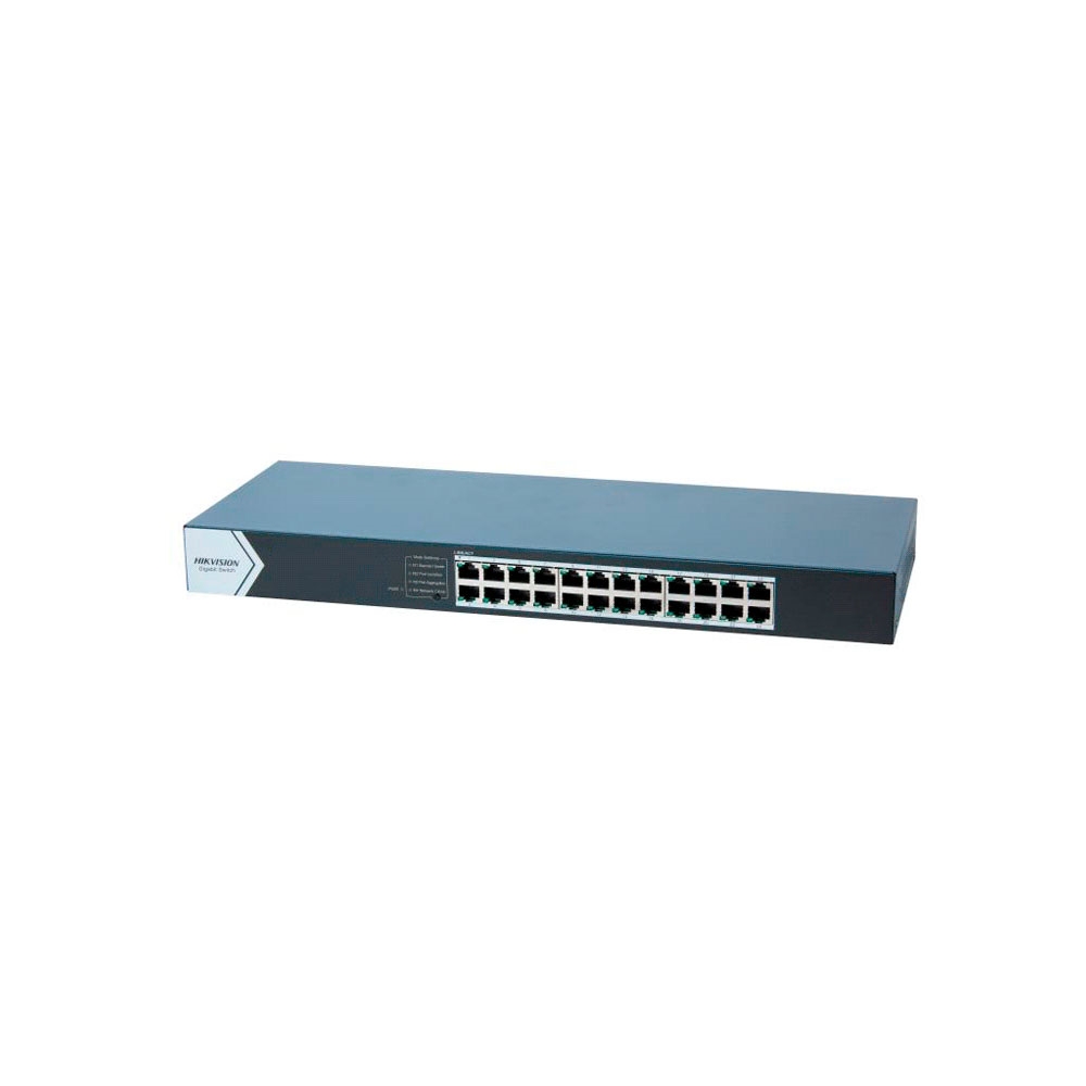 fastrax_116022_69308c23db974.jpg SWITCH HIKVISION DS-3E0524-E(C) 24P/1GBPS METAL RACK - Imagen 1