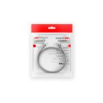 PATCH CORD UTP RJ45 HIKVSION CAT6 3 MTS GRIS 24AWG DS-1NP6UEC0 - Imagen 2