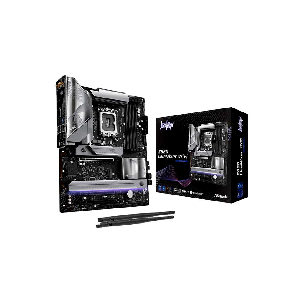 fastrax_116596_69308d3f9df3f.jpg PLACA MADRE ASROCK 1851 Z890 PRO-A DDR5 S/R/HDMI/DP/4M2/THUNDERBOLT/USB3.2/ATX - Imagen 1