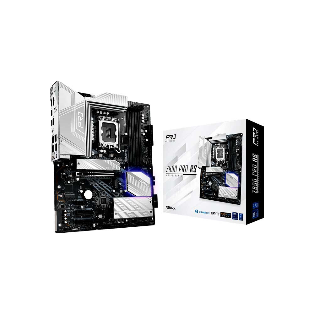 fastrax_116602_69308d495d9fb.jpg PLACA MADRE ASROCK 1851 Z890 PRO RS DDR5 S/R/HDMI/DP/4M2/THUNDERBOLT/USB3.2/ATX - Imagen 1