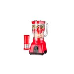 LICUADORA MULTILASER 2.6L JARRA PLASTICA C/FILTRO 1200W 220V ROJO LQ1204 - Imagen 3