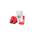 LICUADORA MULTILASER 2.6L JARRA PLASTICA C/FILTRO 1200W 220V ROJO LQ1204 - Imagen 4