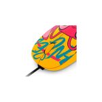 MOUSE XTECH USB XTM-D406ST-YL STITCH 1200DPI/3 BOT/AMARILLO - Imagen 2