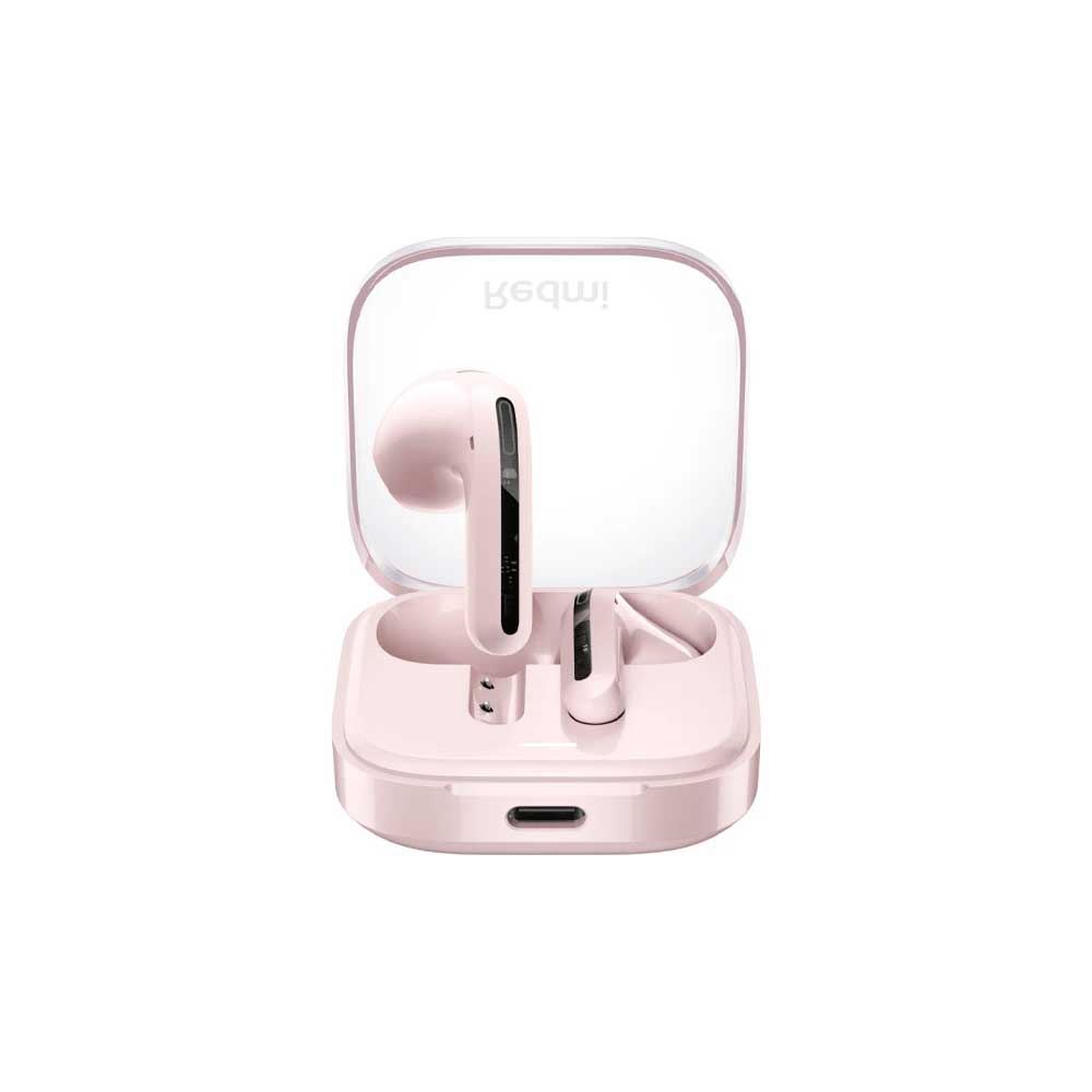 fastrax_117685_69308eb6843c4.jpg AURICULAR CON MICROFONO XIAOMI REDMI BUDS 6 ACTIVE MIC/BT/ROSA TRANSPARENTE BHR8395GL - Imagen 1
