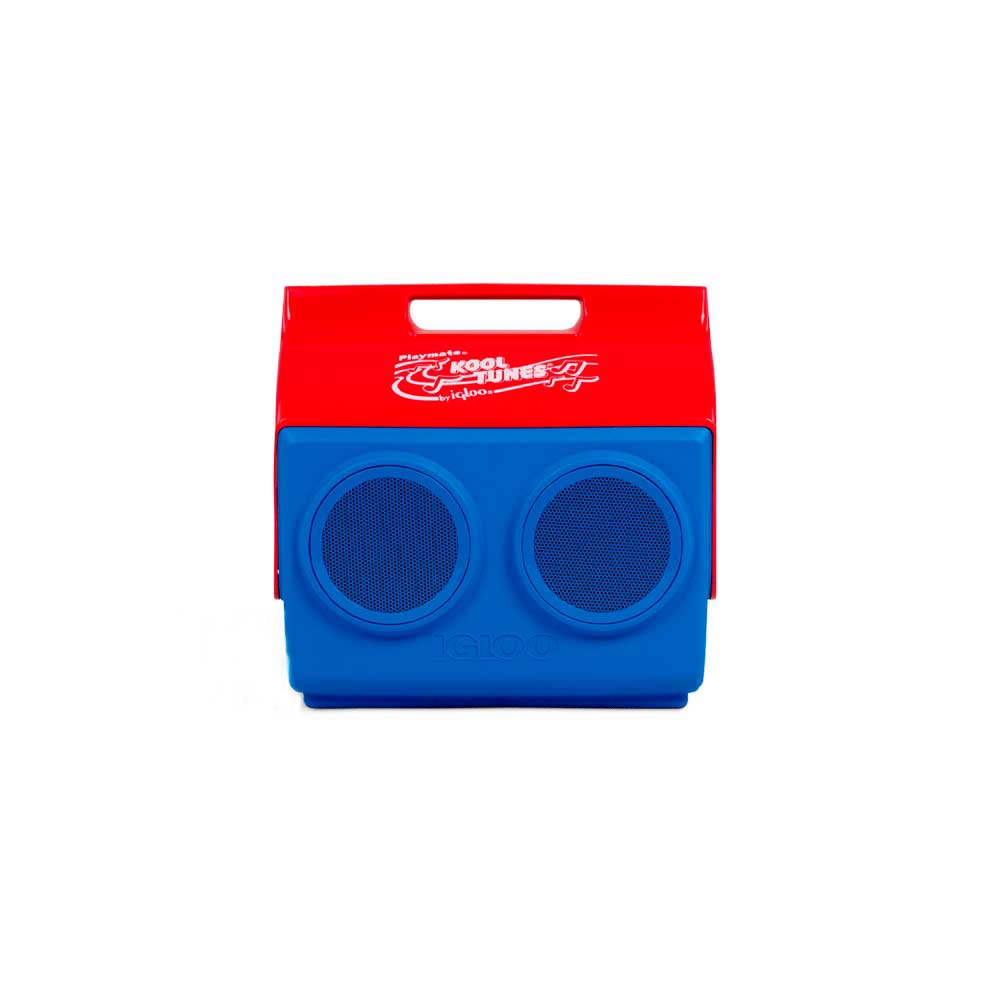 fastrax_118620_6930901b88e4c.jpg CONSERVADORA CON PARLANTE IGLOO 13L KOOLTUNES AZUL Y ROJO 27775 - Imagen 1