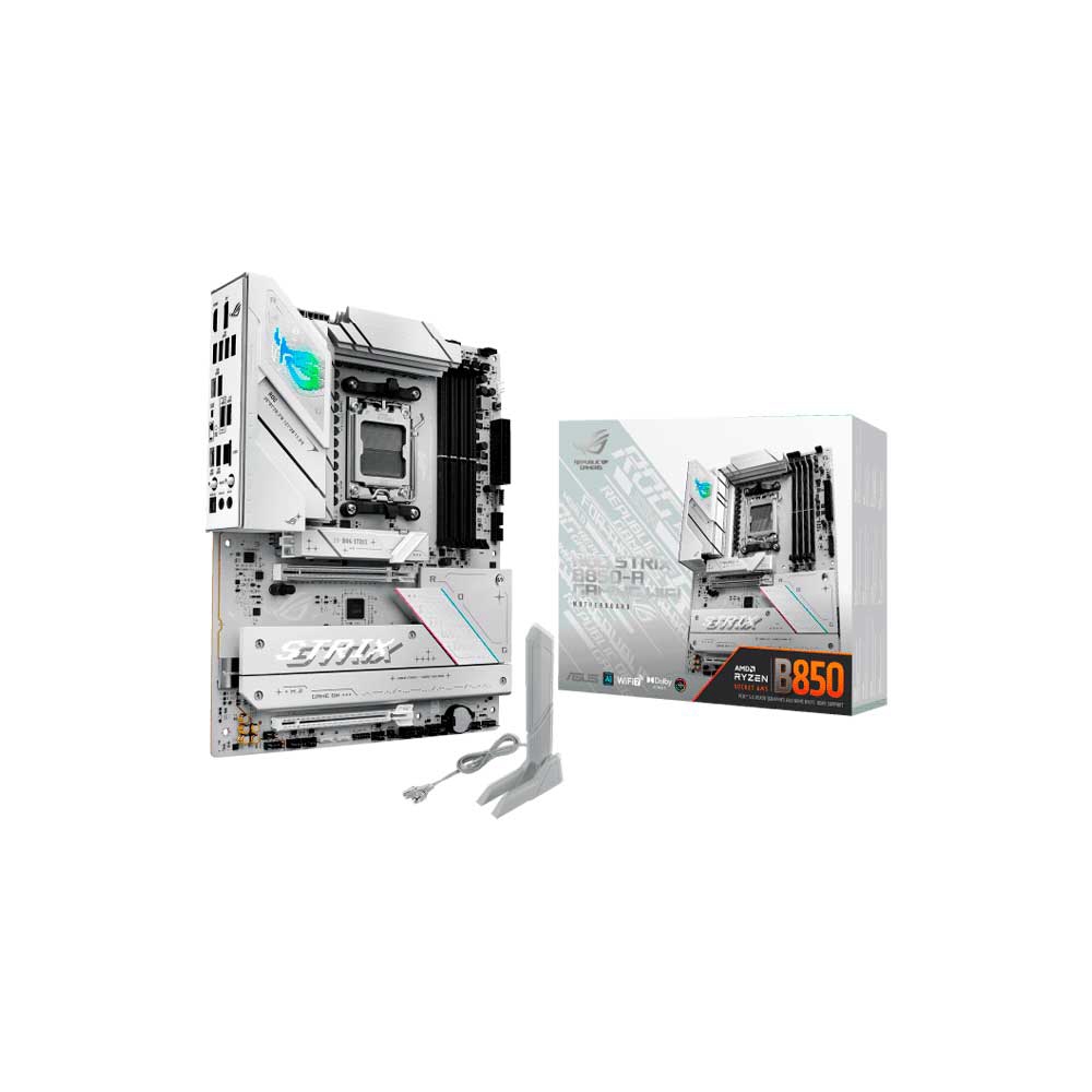 fastrax_119542_693091e01fa3f.jpg PLACA MADRE ASUS AM5 B850-A GAMING WIFI ROG STRIX DDR5 S/R/HDMI/DP/4M2/ATX - Imagen 1