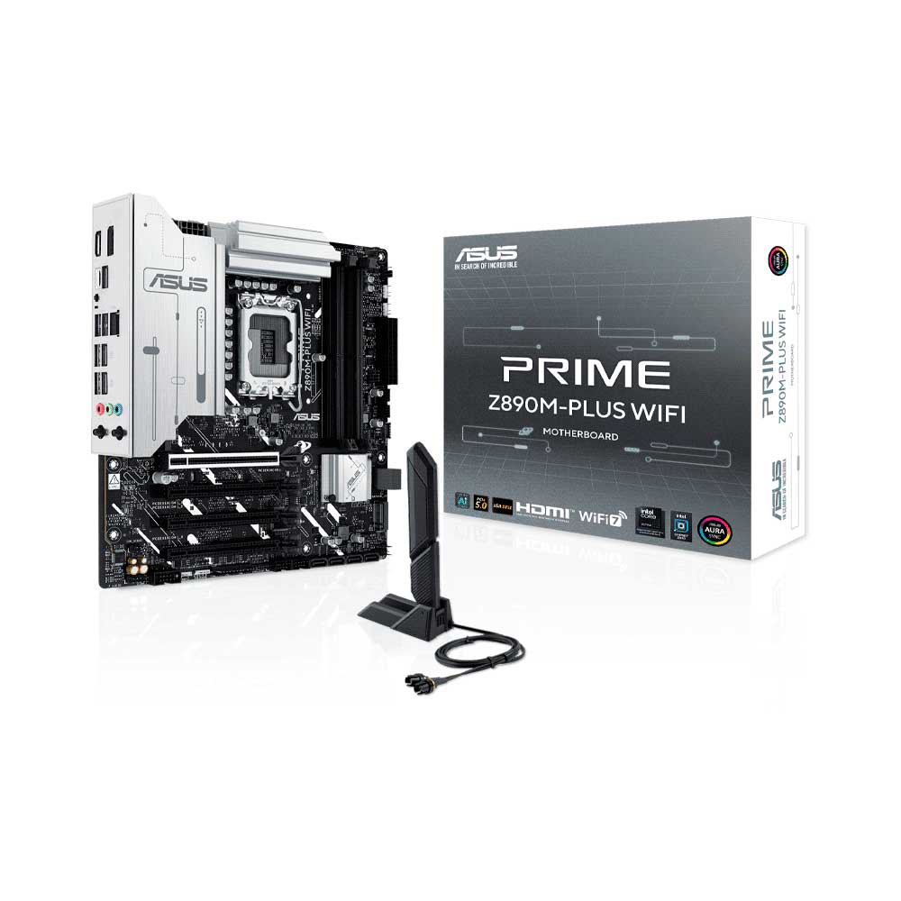 fastrax_119689_69309260b076d.jpg PLACA MADRE ASUS 1851 Z890M-PLUS WIFI PRIME DDR5 S/R/HDMI/DP/3M2/USB3.2/MATX - Imagen 1
