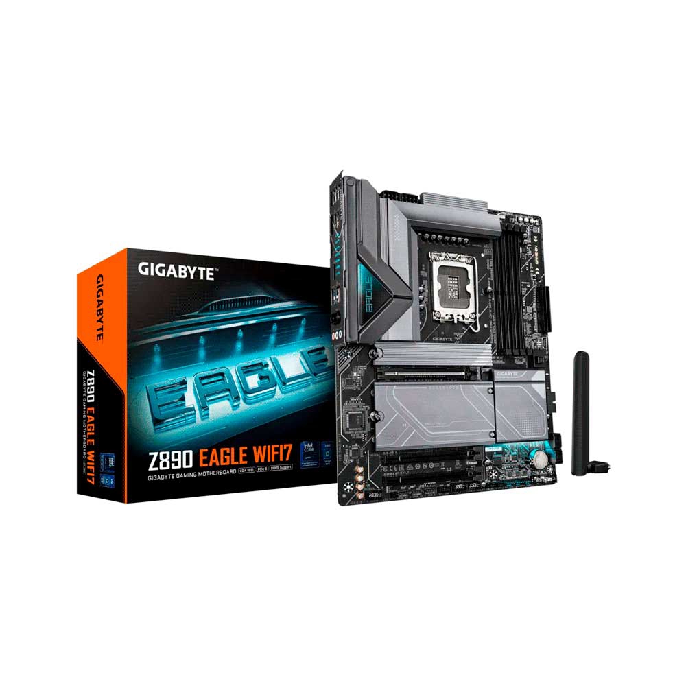 fastrax_119818_693092be84d43.jpg PLACA MADRE GIGABYTE 1851 Z890 EAGLE WIFI7 DDR5 S/R/DP/4M2/USB4/ATX - Imagen 1