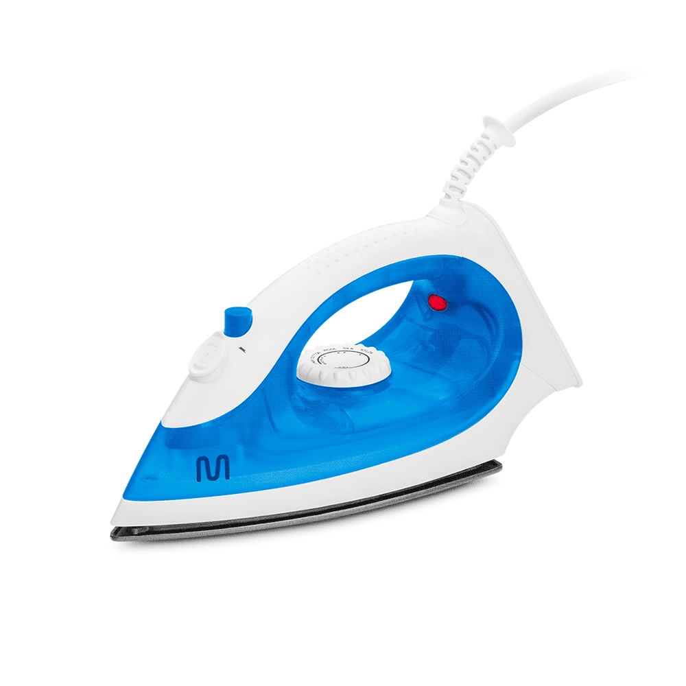 fastrax_120326_6930940ed33b6.jpg PLANCHA A SECO/VAPOR MULTILASER HO453 1400W 220V ANTIADHERENTE AZUL - Imagen 1