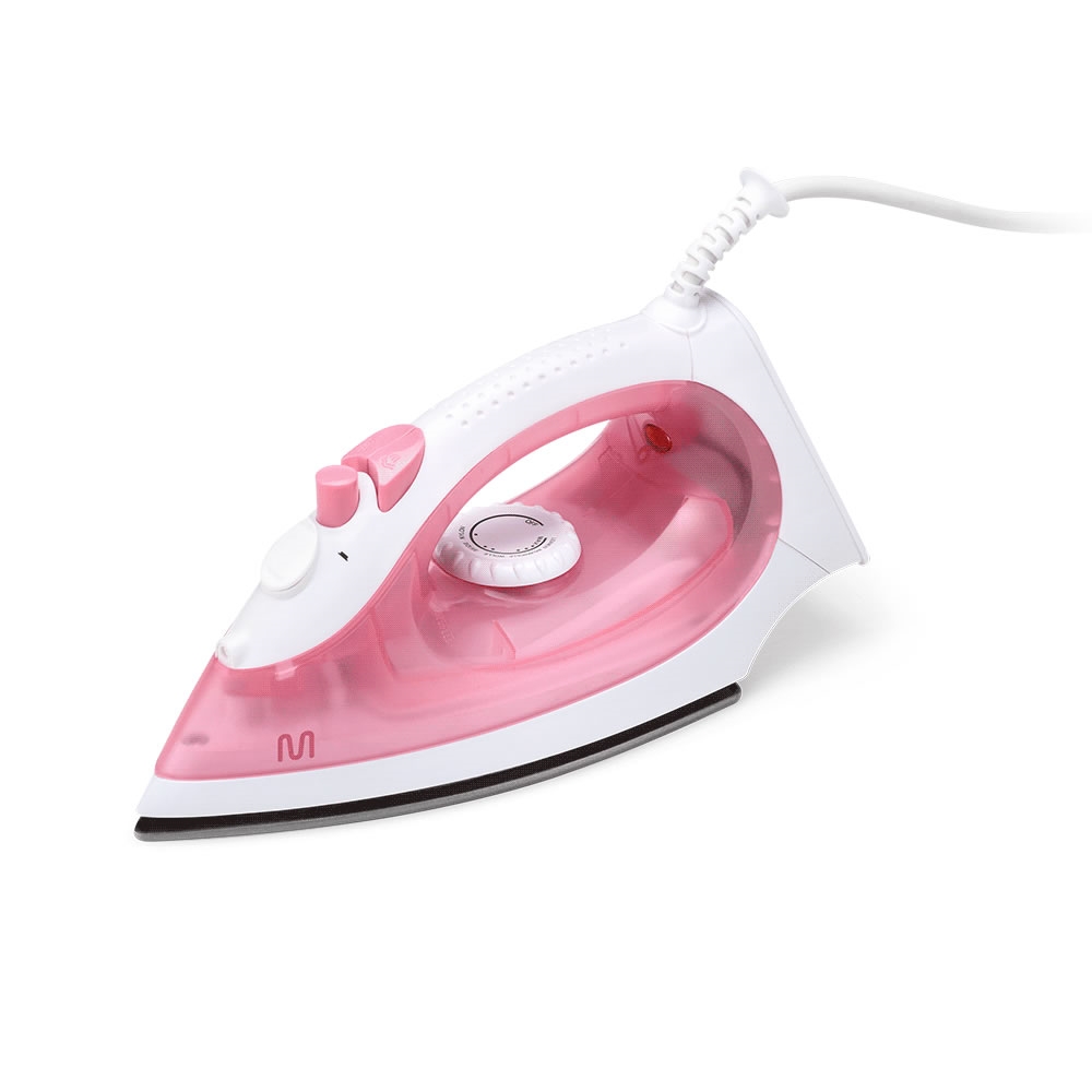 fastrax_120333_6930941586b94.jpg PLANCHA A VAPOR MULTILASER HO456 1200W 110V ANTIADHERENTE ROSA - Imagen 1