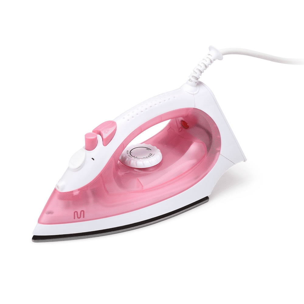 fastrax_120340_6930941b80ee2.jpg PLANCHA A VAPOR MULTILASER HO457 2000W 220V ANTIADHERENTE ROSA - Imagen 1