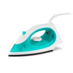 PLANCHA A SECO/VAPOR MULTILASER HO458 1400W 110V ANTIADHERENTE CELESTE