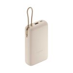 CARGADOR PORTATIL XIAOMI POWER BANK 20000MAH 33W CREMA BHR8851GL - Imagen 2