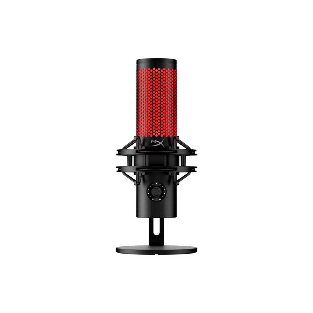 fastrax_122573_69309695d0d4b.jpg MICROFONO HYPERX 872V1AA QUADCAST 2 LUZ ROJO 96KHZ/16-BIT NEGRO - Imagen 1