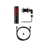 MICROFONO HYPERX 872V1AA QUADCAST 2 LUZ ROJO 96KHZ/16-BIT NEGRO - Imagen 5