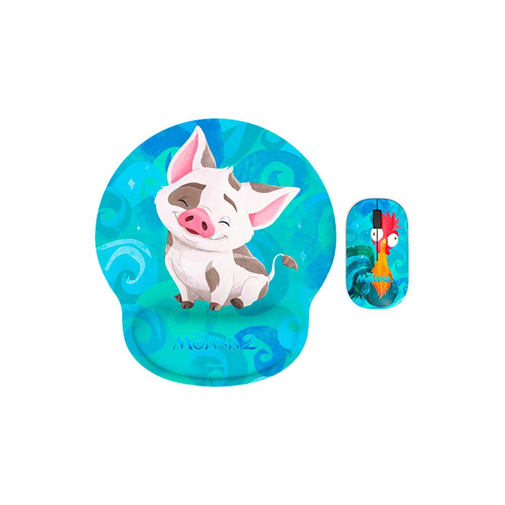 fastrax_122788_6930971cb5815.jpg MOUSE XTECH WIRELESS + MOUSE PAD XTM-DKT4MO MOANA - Imagen 1