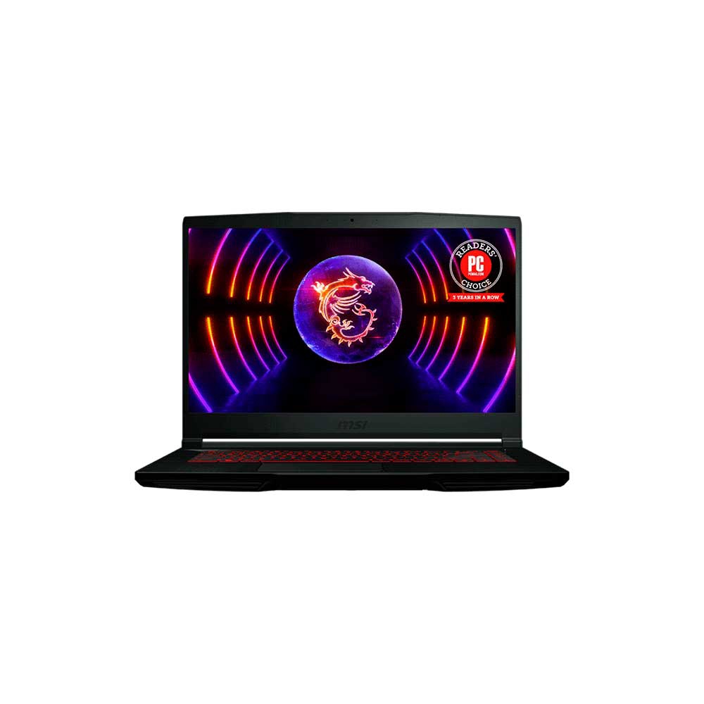 fastrax_124300_693098df59724.jpg NOTEBOOK MSI THIN GF63 12VE-437US GAM I5 1.3/8/512/4050-6G/W11H/15.6 FHD 144HZ - Imagen 1
