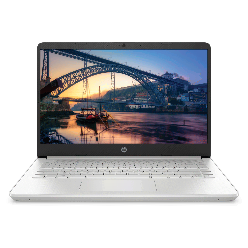 fastrax_66990_69304617d985b.jpg NOTEBOOK HP 14-DQ1019LA CORE i5 3.6/8G/256SSD+16OP/W10H/14"HD/PLATA - Imagen 1