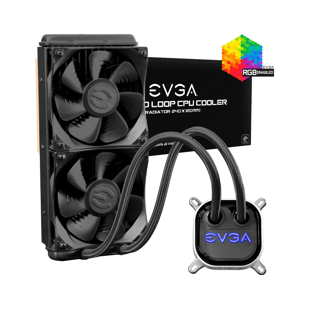 fastrax_67119_693046339caa4.jpg COOLER P/CPU EVGA 400-HY-CL24-V1 240MM RGB LIQUID/WATER - Imagen 1