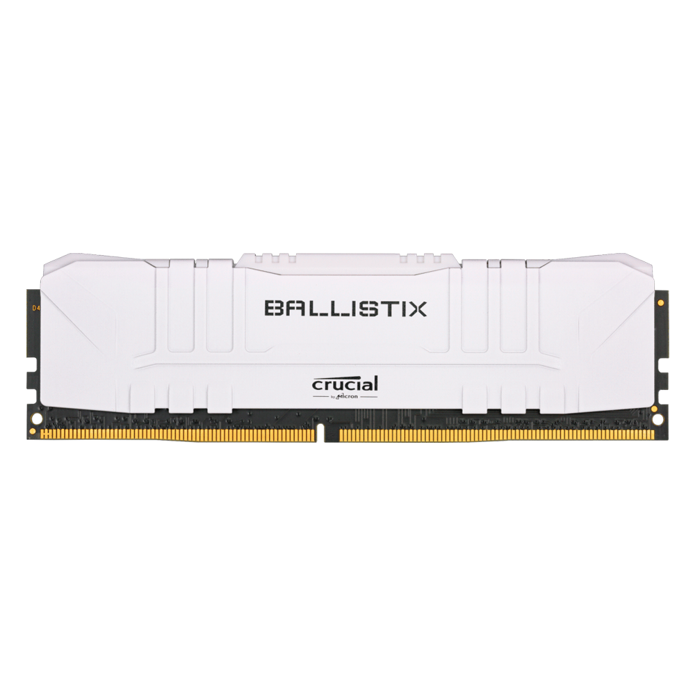fastrax_67997_693047879224f.jpg MEMORIA RAM DDR4 16GB 2666 CRUCIAL BL16G26C16U4W BALLISTIX BLANCO - Imagen 1