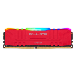 MEMORIA RAM DDR4 8GB 3000 CRUCIAL BL8G30C15U4RL BALLISTIX RGB ROJO - Imagen 3