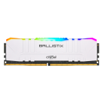 MEMORIA RAM DDR4 8GB 3000 CRUCIAL BL8G30C15U4WL BALLISTIX RGB WHITE