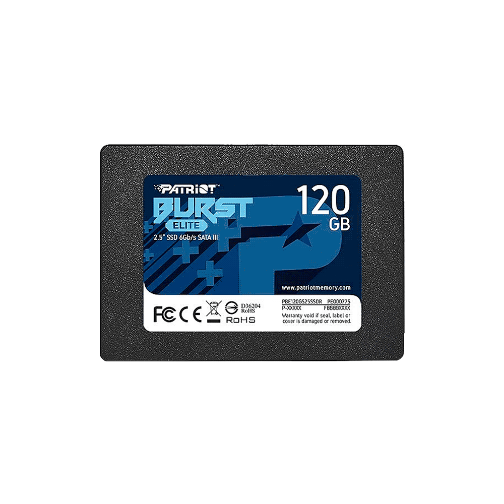 fastrax_68093_6930479df37cb.jpg SSD SATA3 120GB PATRIOT BURST ELITE PBE120GS25SSDR - Imagen 1