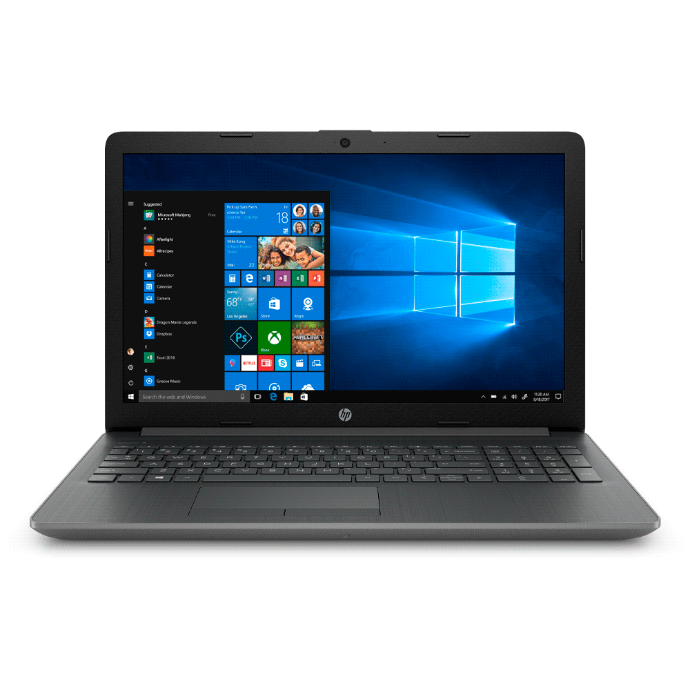 fastrax_68451_693048cf25a8e.jpg NOTEBOOK HP 15-DA2033LA PENTIUM 2.4/4G/128SSD/W10H/15.6"HD/GRIS OSCURO - Imagen 1