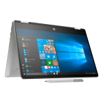 NOTEBOOK HP X360 14-DH0028LA PENTIUM 1.1/4G/500/W10H/14"/PLATA - Imagen 2