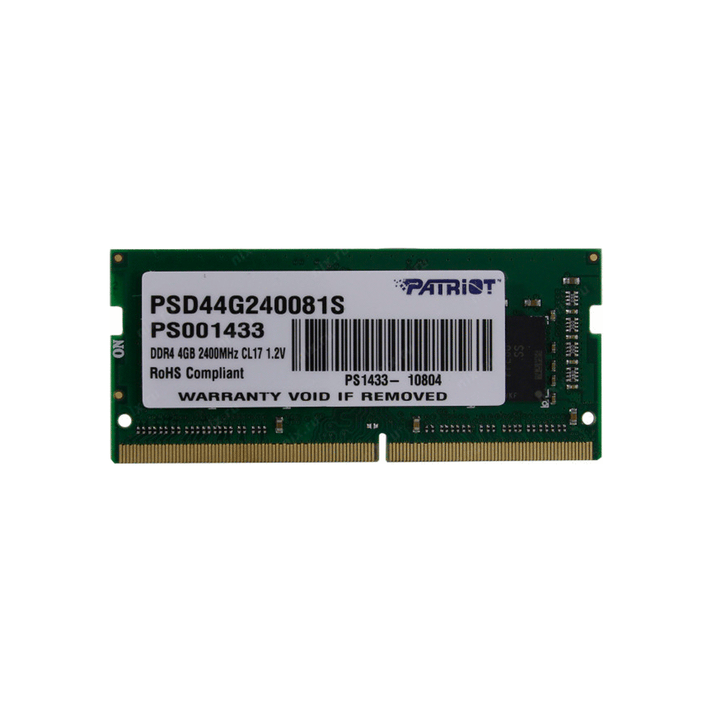 fastrax_69137_69304afa7958c.jpg MEMORIA RAM P/ NB DDR4 4G 2400 PATRIOT SIGNATURE LINE PSD44G240081S SL - Imagen 1