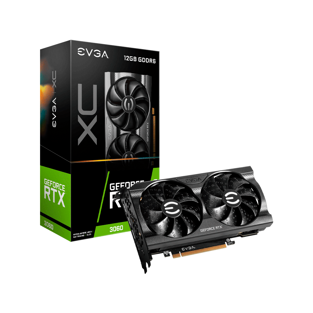 fastrax_69298_69304c1b9d9c2.jpg PLACA DE VIDEO EVGA RTX3060 XC GAMING 12GB DD6 12G-P5-3657-KR - Imagen 1