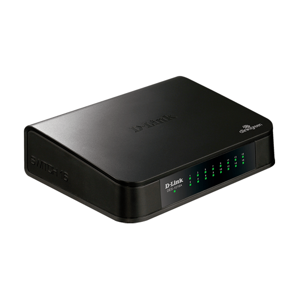 fastrax_69458_69304cb292bcd.jpg SWITCH D-LINK DES-1016A 16P 10/100 MBPS NO ADMINISTRABLE - Imagen 1