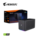 PLACA DE VIDEO EXTERNO GIGA RTX3080 AORUS GAMING BOX 10G DDR6 GV-N3080IXEB-10GD WATER - Imagen 5