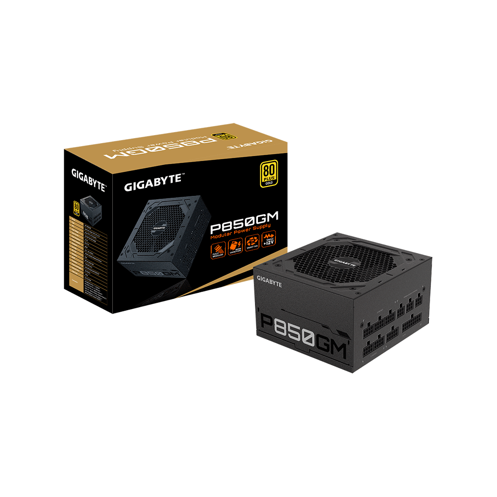 fastrax_69700_69304d41a9059.jpg FUENTE GIGABYTE 850W GP-P850GM 80 PLUS GOLD FULL MODULAR - Imagen 1