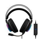 AURICULAR CON MICROFONO GAMER GIGABYTE GP-AORUS H1 7.1 RGB/ENC/USB2.0 NEGRO - Imagen 7
