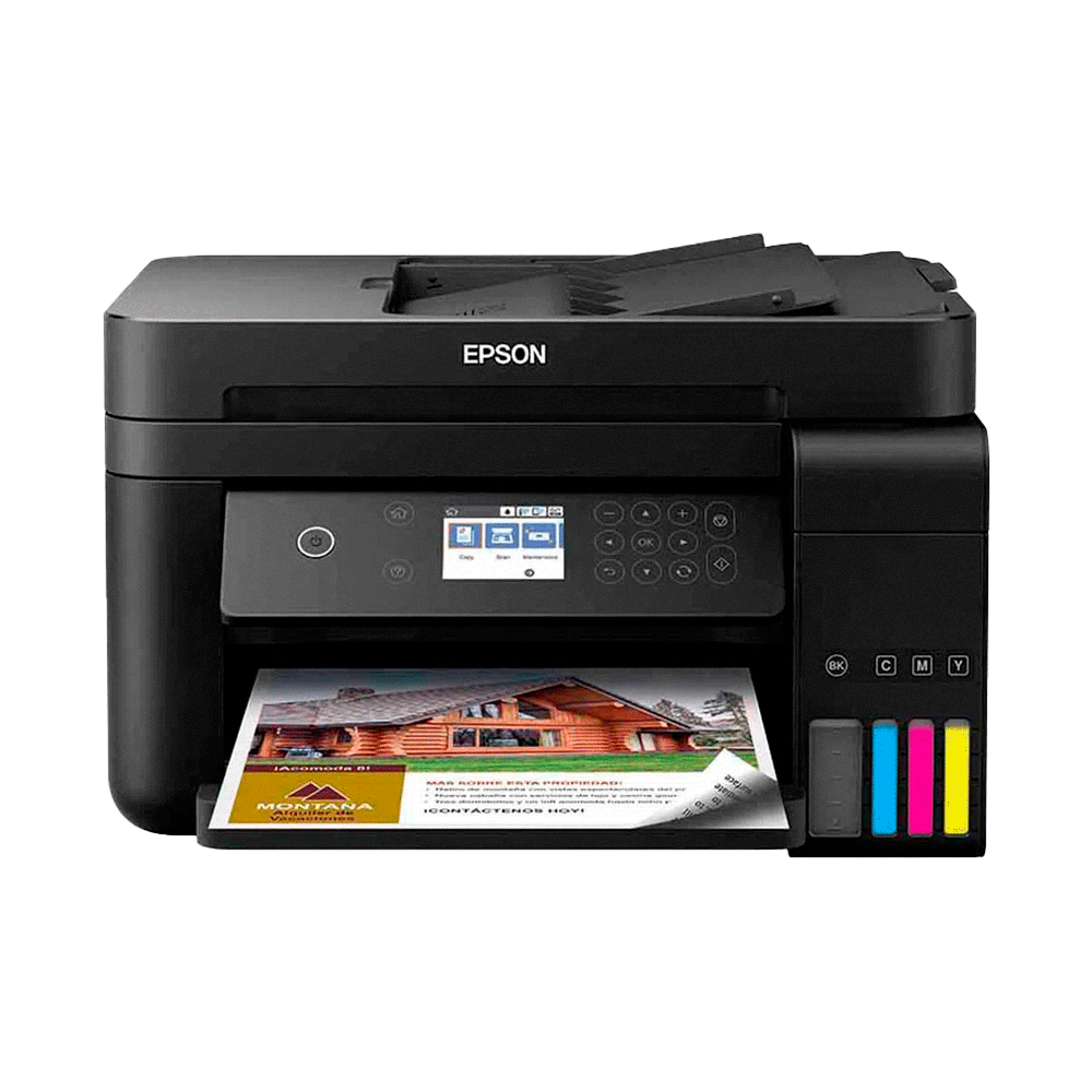 fastrax_69793_69304dae8b478.jpg IMPRESORA MULTIFUNCIONAL EPSON 6171 ECOTANK IMP/COP/SCA/ADF/USB/RED/WIFI/BIVOLT - Imagen 1