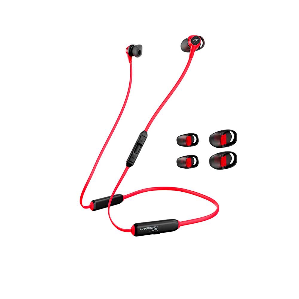 fastrax_70188_69304e742e445.jpg AURICULAR CON MICROFONO GAMER HYPERX HEBBXX-MC-RD/G CLOUD BUDS EARPH BLUETOOTH ROJO - Imagen 1