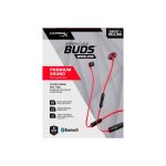 AURICULAR CON MICROFONO GAMER HYPERX HEBBXX-MC-RD/G CLOUD BUDS EARPH BLUETOOTH ROJO - Imagen 3